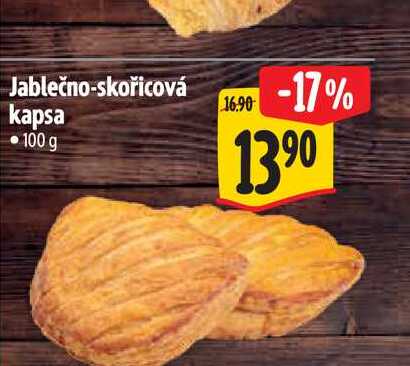 Jablečno-skořicová kapsa 100 g 