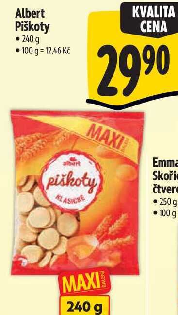 Albert Piškoty, 240 g 