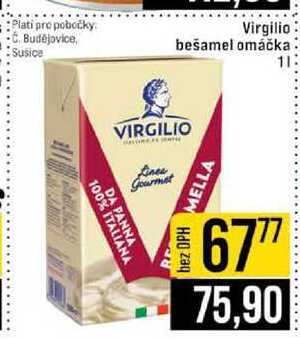 Virgilio bešamel omáčka 1l