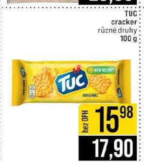 TUC cracker různé druhy 100 g 