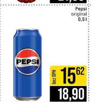 Pepsi original 0,5l 
