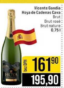 Vicente Gandia Hoya de Cadenas Cava Brut Brut rosé Brut nature 0,75l