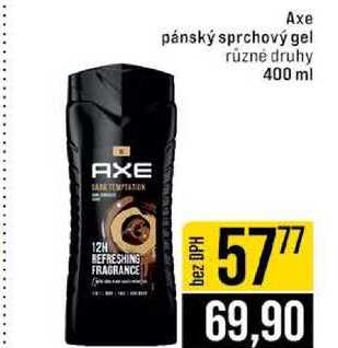 Axe pánský sprchový gel různé druhy 400 ml 
