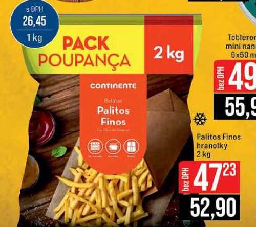 Palitos Finos hranolky 2 kg