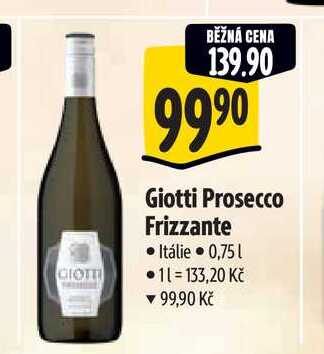   Giotti Prosecco Frizzante 0,75 l