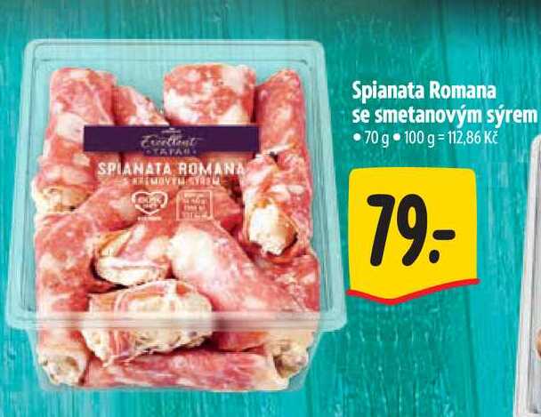   Spianata Romana se smetanovým sýrem 70 g 