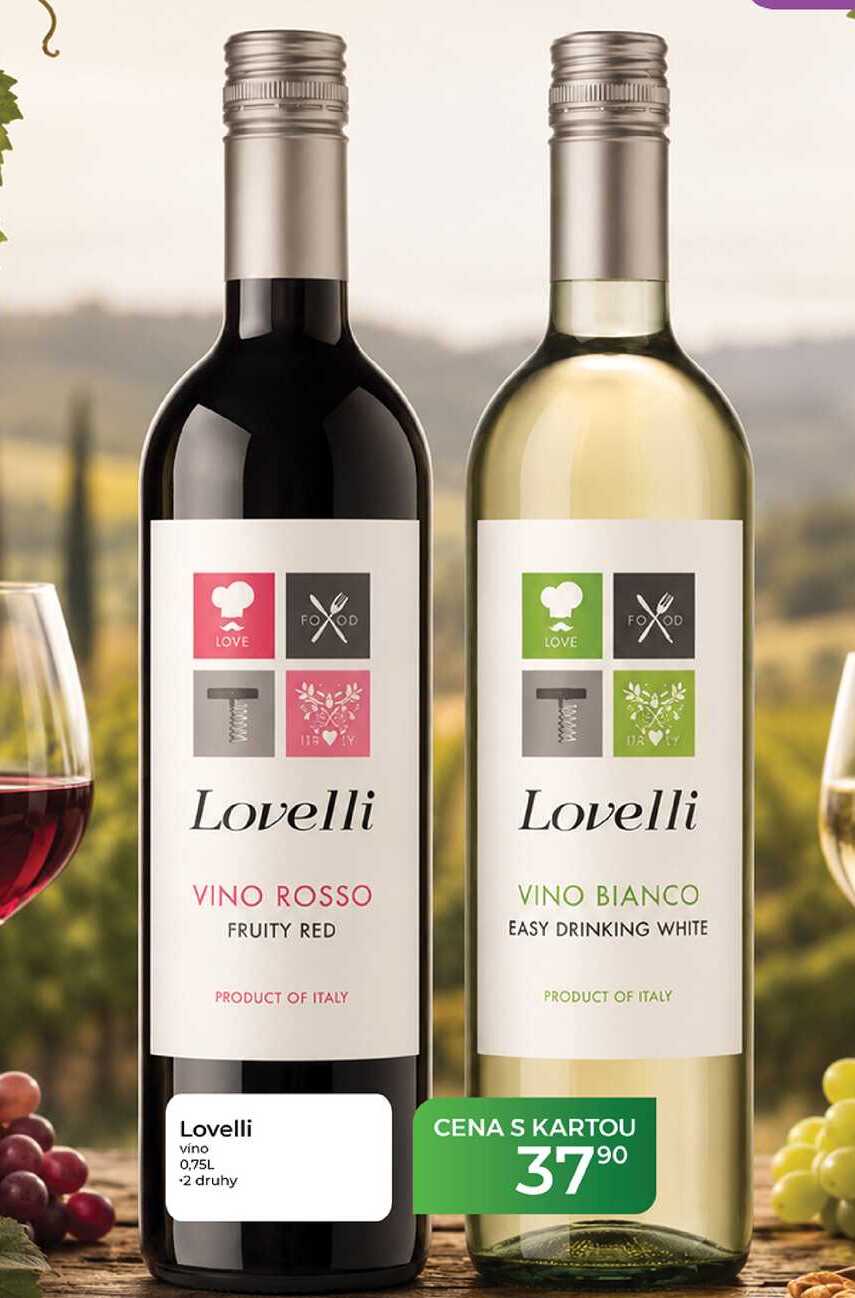 Lovelli víno 0,75l