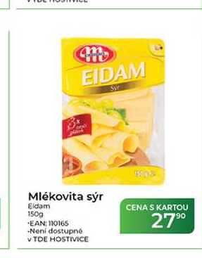 Mlékovita sýr Eidam 150g