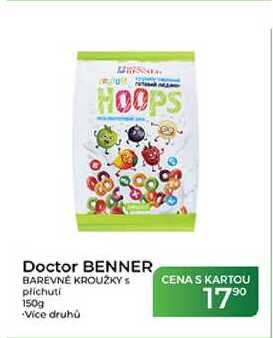 Doctor BENNER barevné kroužky s příchuti 150g