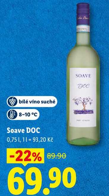 Soave DOC, 0,75 l