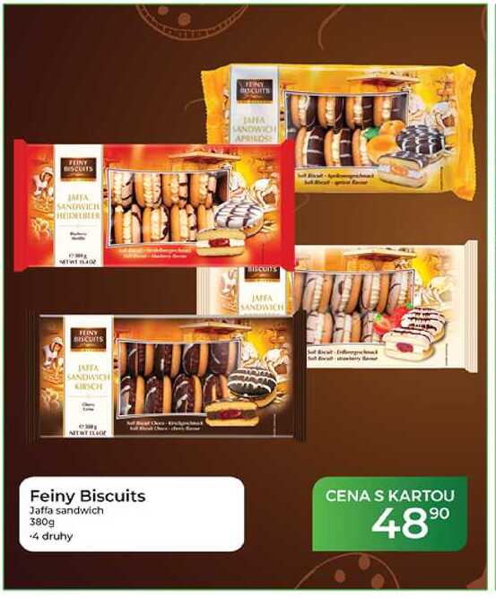 Feiny Biscuits Jaffa sandwich 380g