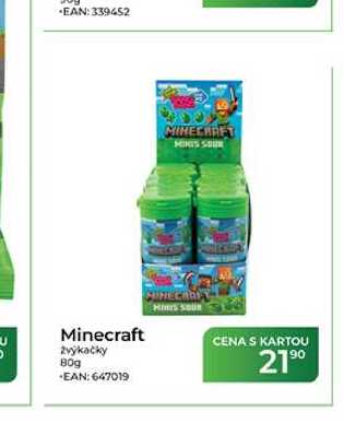 Minecraft žvýkačky 80g