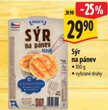 Sýr na pánev, 100 g  
