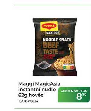 Maggi MagicAsia instantní nudle 62g hovězí