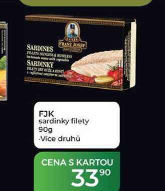 FJK sardinky filety 90g