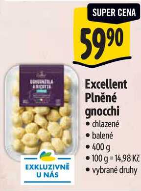 Excellent Plněné gnocchi, 400 g 