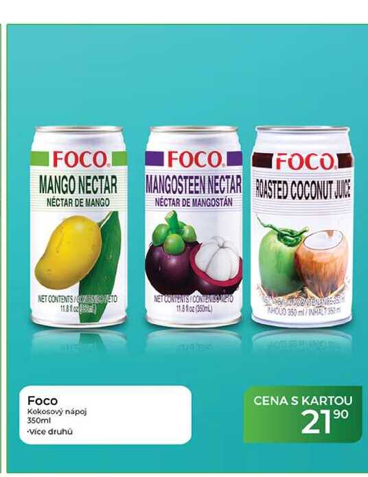 Foco Kokosový nápoj 350ml