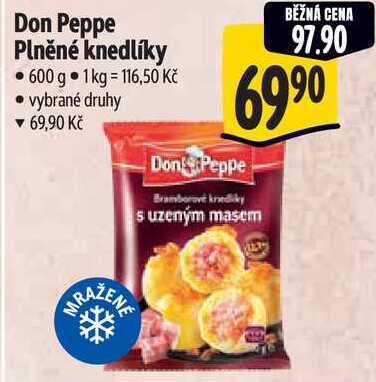 Don Peppe Plněné knedlíky, 600 g  