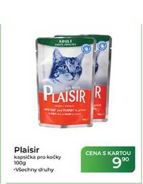 Plaisir kapsička pro kočky 100g