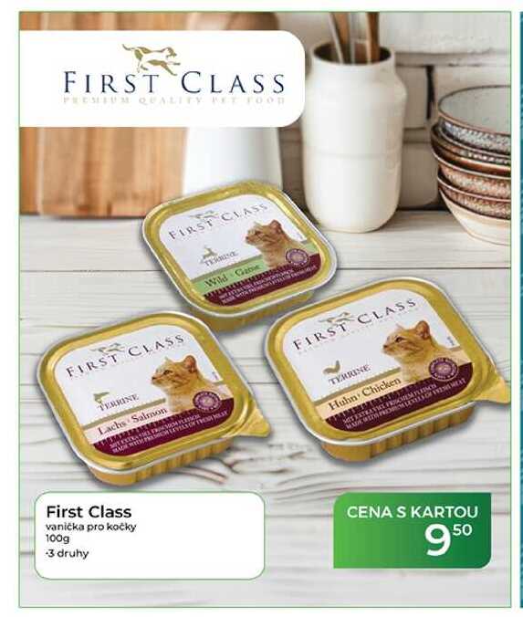 First Class vanička pro kočky 100g