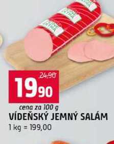 VÍDEŇSKÝ JEMNÝ SALÁM 100g