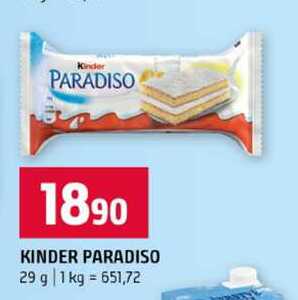KINDER PARADISO 29 g 