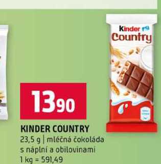 KINDER COUNTRY 23,5 g 