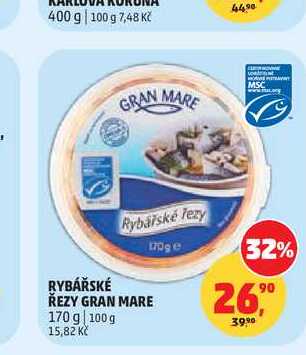 RYBÁŘSKÉ ŘEZY GRAN MARE 170 g
