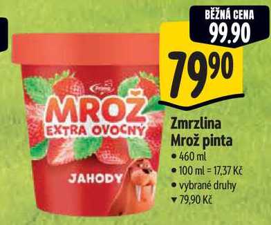 Zmrzlina Mrož pinta, 460 ml 