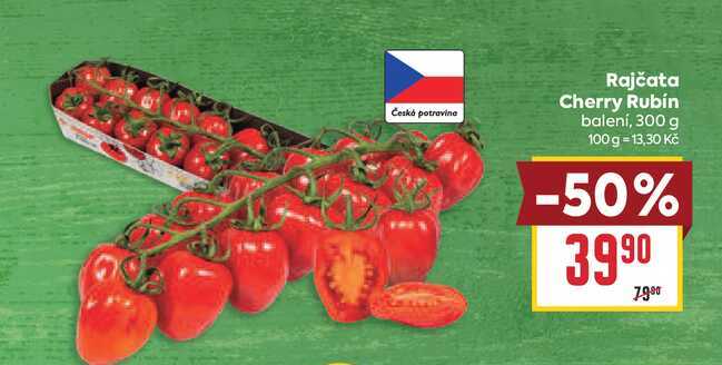 Rajčata Cherry Rubín balení, 300 g 
