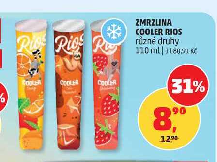 ZMRZLINA COOLER RIOS různé druhy 110 ml
