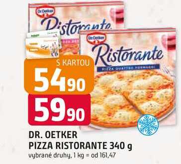 DR. OETKER PIZZA RISTORANTE 340 g