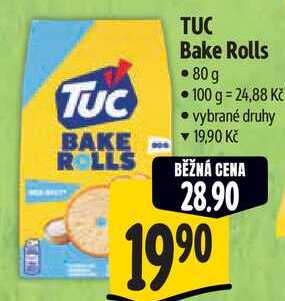 TUC Bake Rolls, 80 g 