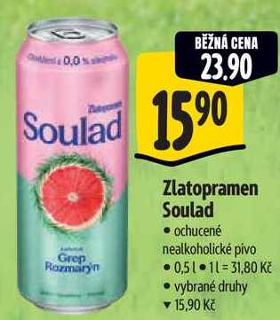 Zlatopramen Soulad, 0,5 l