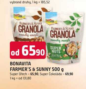 BONAVITA FARMER'S & SUNNY 500 g