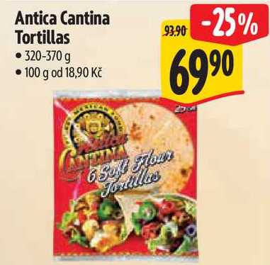Antica Cantina Tortillas, 320-370 g