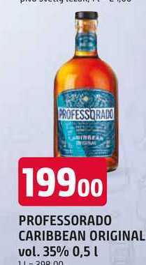 PROFESSORADO CARIBBEAN ORIGINAL vol. 35% 0,5 l 