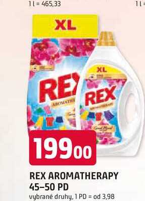 REX AROMATHERAPY 45-50 PD