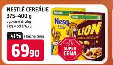 NESTLÉ CEREÁLIE 375-400 g