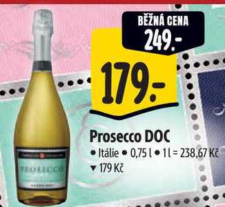 Prosecco DOC, 0,75 l