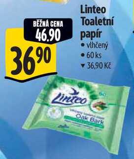 Linteo Toaletní papír, 60 ks