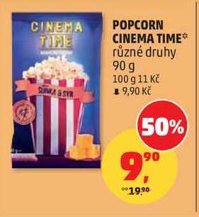 POPCORN CINEMA TIME 90g