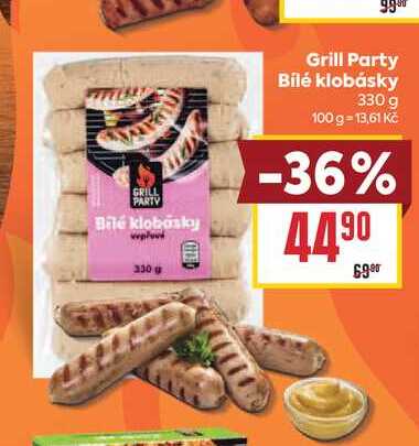 Grill Party Bílé klobásky 330 g 