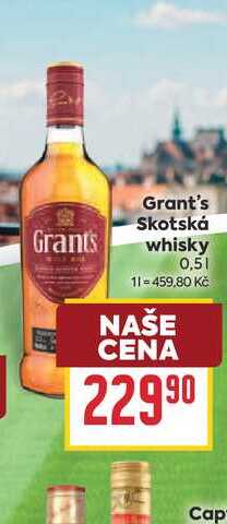Grant's Skotská whisky 0,5l
