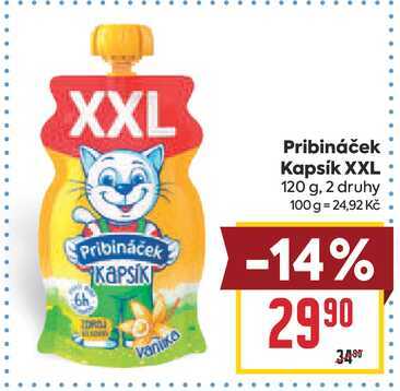 Pribináček Kapsik XXL 120 g 