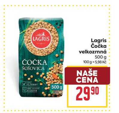 Lagris Čočka velkozrnná 500 g  