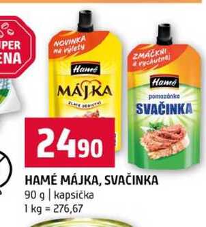 HAMÉ MÁJKA, SVAČINKA 90 g kapsička