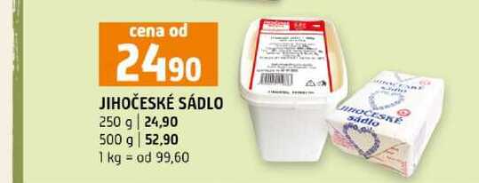 JIHOČESKÉ SÁDLO 250 g