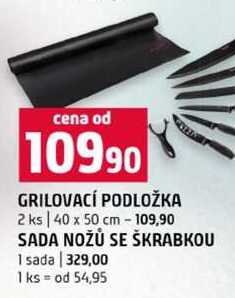 GRILOVACÍ PODLOŽKA 2 ks 40 x 50 cm 