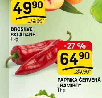PAPRIKA ČERVENÁ ,,RAMIRO" 1 kg 